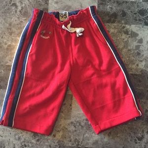 Red Oshkosh Sweat Pants